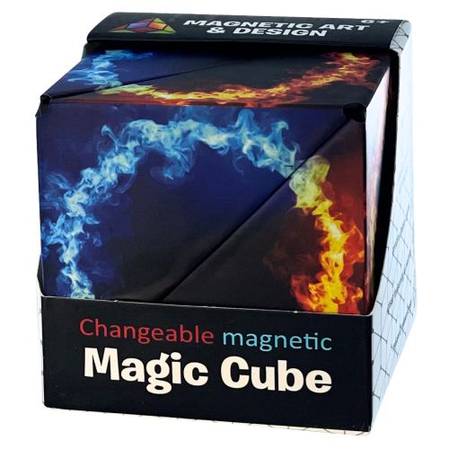 3D MAQNA Magic Cube - Fire Wheel