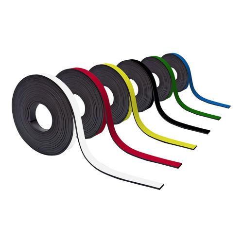 Farbiges Magnetband 15mm breit zum Beschriften und Zuschneiden
