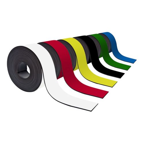 Farbiges Magnetband 50mm breit zum Beschriften und Zuschneiden
